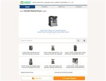 Tablet Screenshot of oasis-laundry.com